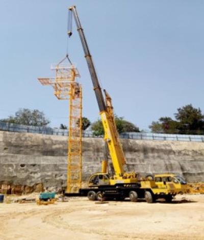 Large-Scale Crane Deployments for Construction