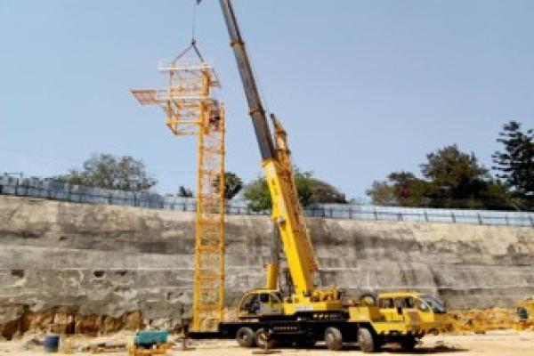 Large-Scale Crane Deployments for Construction