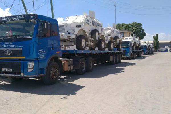 Secure Transport of Military Equipment